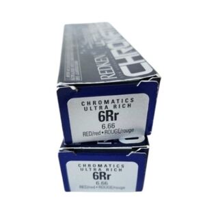 New! 2 Redken 6Rr Chromatics Ultra Rich Permanent Hair Color 2 oz each